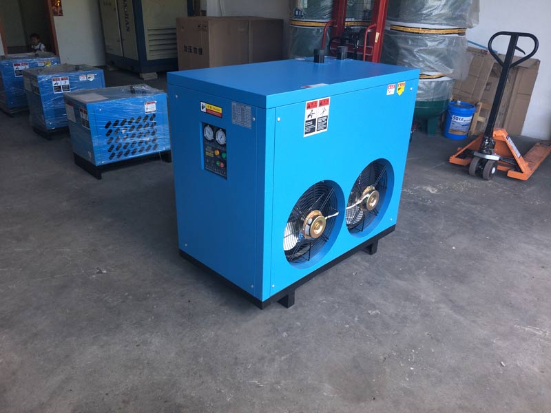 冷干機冷凝壓力過高、過低如何處理？